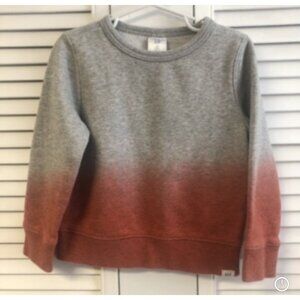 Gap Size 4 Dip Dye Hombre Grey Sweatshirt